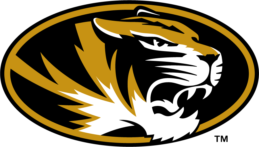 Missouri Tigers 2016-2018 Primary Logo iron on transfers for T-shirts